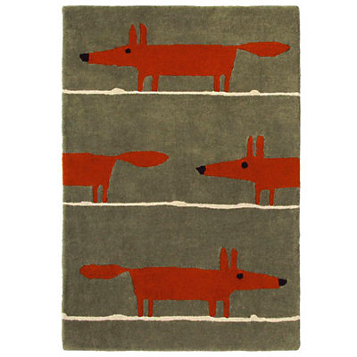 Scion Mr Fox Rug Orange Scion Mr Fox Rug Orange